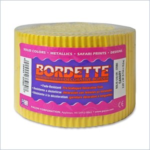 Pacon Bordette Scalloped Decorative Borders