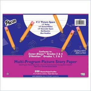 Pacon Multi-program Picture Story Paper