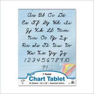 Pacon Colored Paper Chart Tablets