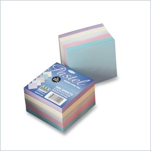 Pacon Array Pastel Memo Cube