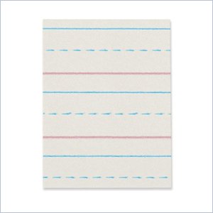 Pacon D'Nealian Practice Skip Ruled Newsprint