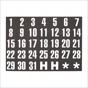 Magna Visual Magnetic Calendar Dates Indicators