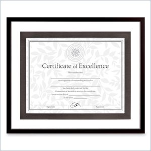 Burnes Upper West Side Document Float Frame