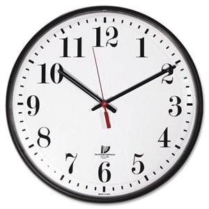 Chicago Lighthouse Contemporary 12.75 Quartz Slimline Clock
