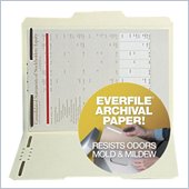 SJ Paper Archival File Folder with Fasteners
