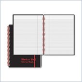 John Dickinson Black n' Red Perforated Notebook