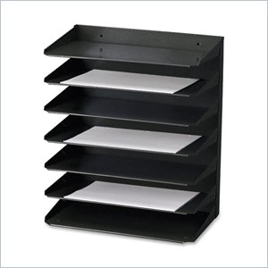 MMF Steelmaster 2647HBK Horizontal Organizer