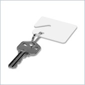 MMF Slotted Square Plastic Key Tag