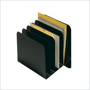 MMF Steelmaster 264S6BLA Slanted Vertical File Organizer