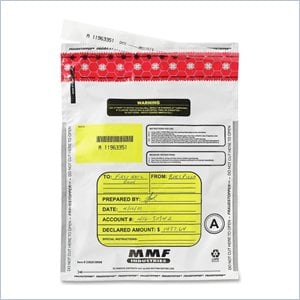 MMF Tamper-Evident Deposit Bag