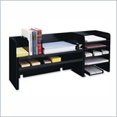 MMF 2061DOBK Raised Shelf Design Desk Organizer