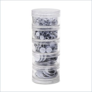 ChenilleKraft Stacking Jar Wiggle Eye
