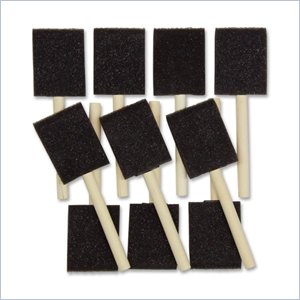 ChenilleKraft Wood Handle Foam Paint Brush