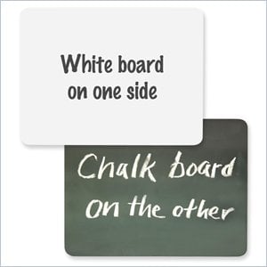 ChenilleKraft 2-in-1 Board Chalk/Whiteboard Combo
