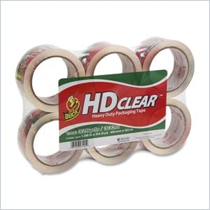 Duck HD Clear Heavy-Duty Packaging Tape