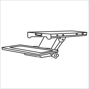 Maxon Articulating Keyboard Tray