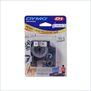 Dymo D1 16956 Permanent Polyester Tape