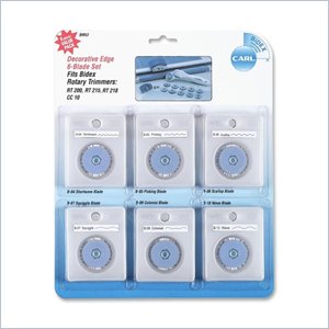 CARL Decorative-edge Replacement Blade