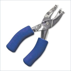 CARL Nickel-plated Hole Punch