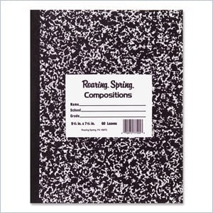 Roaring Spring Tapebound Composition Notebook