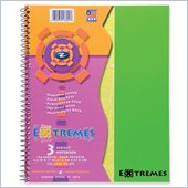 Roaring Spring Extremes 3-Subject Wirebound Notebook