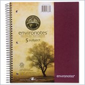Roaring Spring 5-Subject Wirebound Notebook