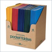Roaring Spring Standard Colors Embossed Two Pocket Portfolio