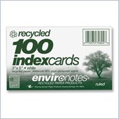 Roaring Spring Environotes Ruled Index Card