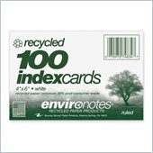 Roaring Spring Environotes Ruled Index Card
