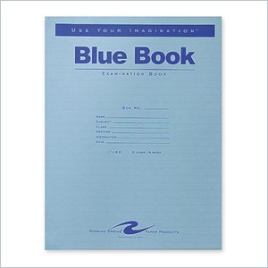 Roaring Spring Blue Examination Book