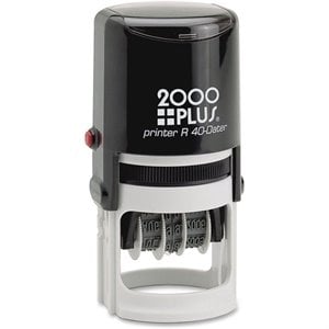 COSCO 2000 Plus Self-Inking Date and Time Stamp