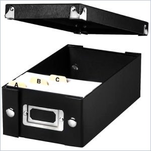 IdeaStream Index Card File Box