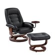 Club Chairs with Ottomans