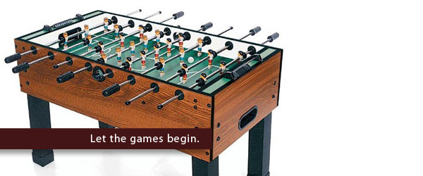 Carrom Burr Oak Foosball