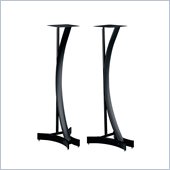 Bello 30 Inch Black Metal Speaker Stands