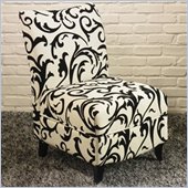 Armen Living Camelot Chenille Malibu Club Chair