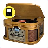 Crosley Radio Composer CD Recorder in Oak
