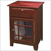 Crosley Radio Richmond Media Storage End Table in Cherry