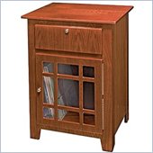 Crosley Radio Richmond Media Storage End Table in Paprika