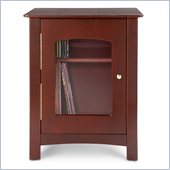 Crosley Radio Williamsburg Media Storage End Table in Cherry