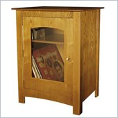 Crosley Radio Williamsburg Media Storage End Table in Oak