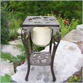 Oakland Living Hummingbird Candle Holder with Candle