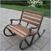 Oakland Living Antique Bronze Kiddy Rocking Chair