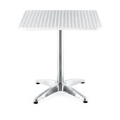 Zuo Outdoor Christabel Square Aluminum Table