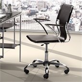Zuo Trafico Office Chair in Black