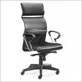 Zuo Eco Office Chair Black Leatherette