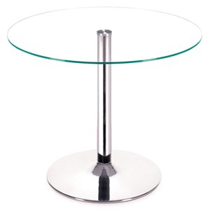 Zuo Galaxy Casual Dining Table with Glass Top Zuo Galaxy Casual Dining Table with Glass Top