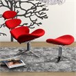 Club Chairs with Ottomans