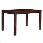 Lexington Zacara Movida Extension Dining or Bistro Table in Warm Brown Sable Finish