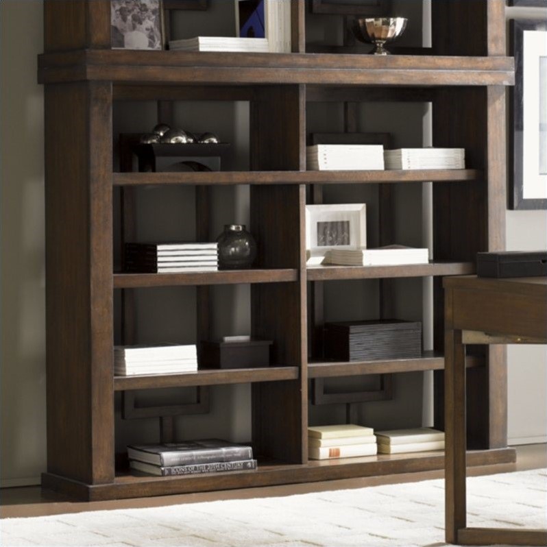 Lexington 11 South Synergy Bookcase or Hutch in Chestnut Brown